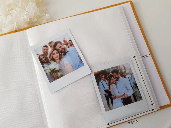 Personalised  Photo Album fits SQUARE Instax polaroids