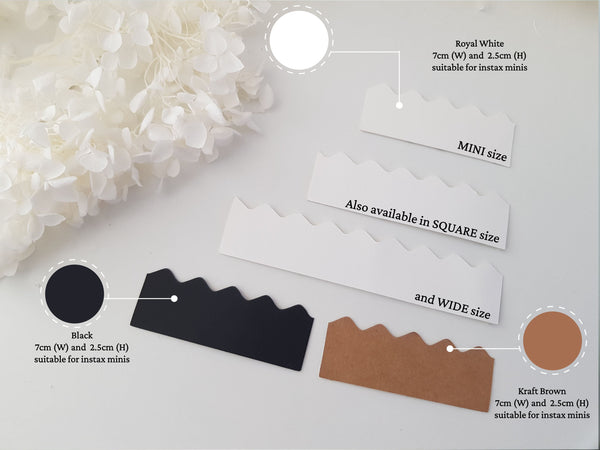 Photo pockets photo mounts for polaroid photos