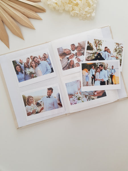Personalised  Photo Album fits WIDE Instax polaroids