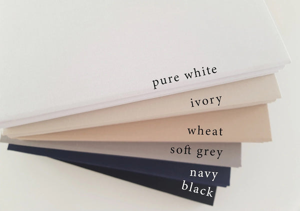 EVELYN Linen Self Adhesive Photo Album