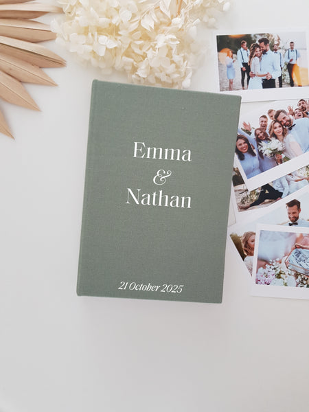 Personalised  Photo Album fits WIDE Instax polaroids