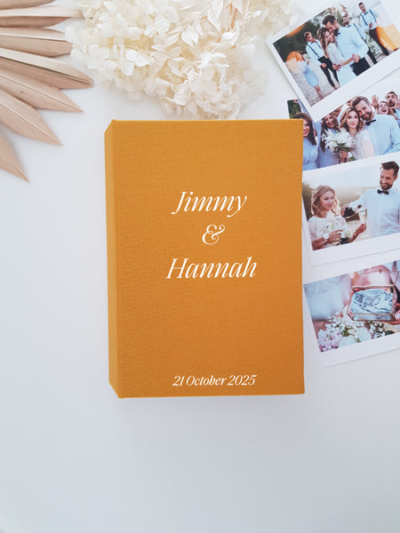 Personalised  Photo Album fits WIDE Instax polaroids