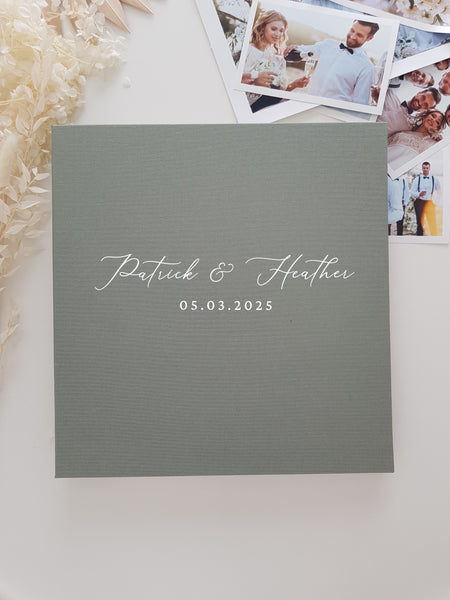 EVELYN Large capacity Linen Self Adhesive Photo Album 300