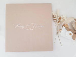 EVELYN Linen Self Adhesive Photo Album