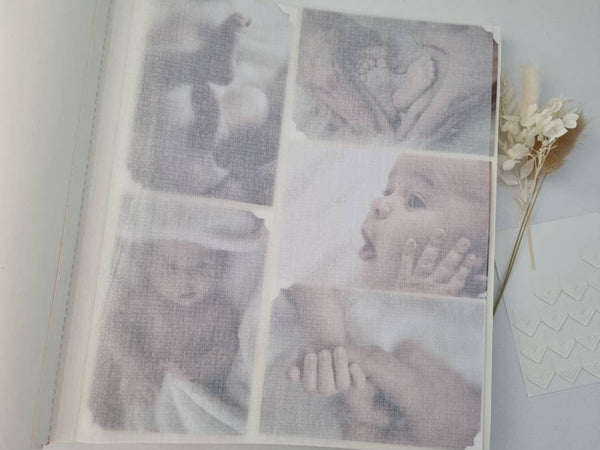 MARGO JOY Personalised Linen Dry Mount Photo Album