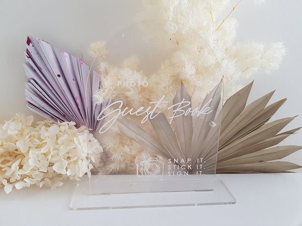 Photo Guest Book sign