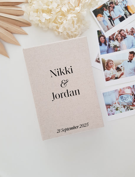 Personalised  Photo Album fits WIDE Instax polaroids