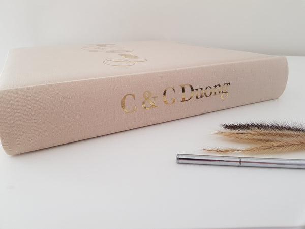CAMY Linen Dry Mount Photo Album