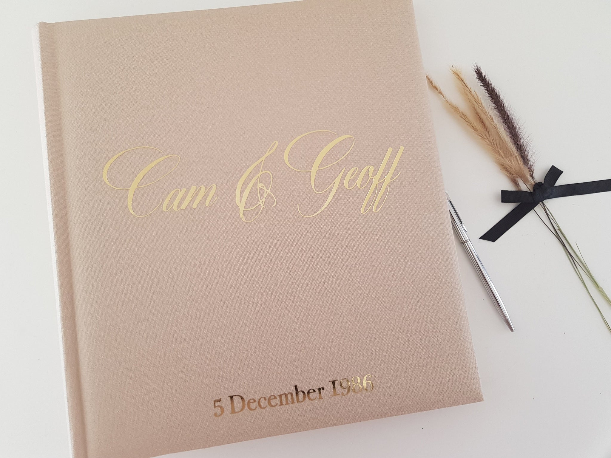 CAMY Linen Dry Mount Photo Album